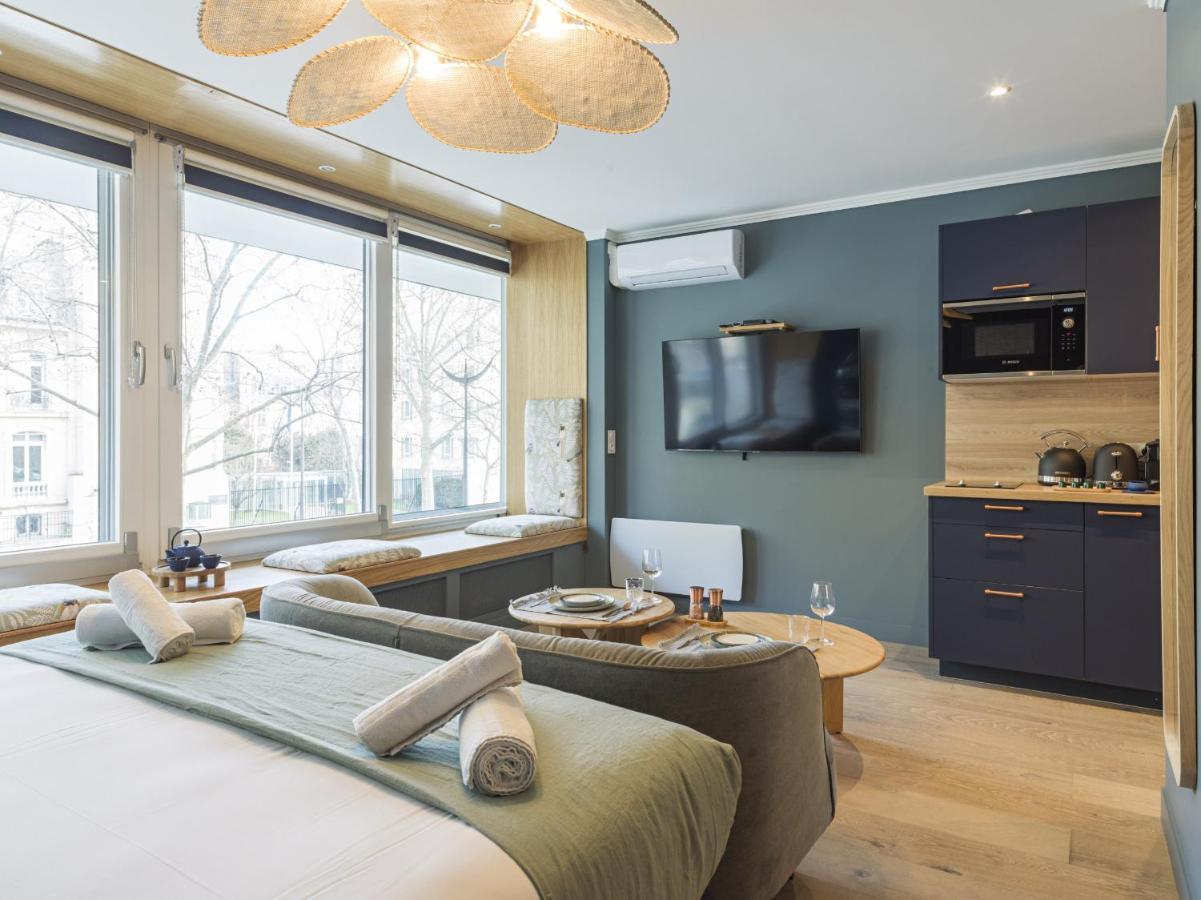 Apartament The Blue Alma Eiffel Tower Paryż Zewnętrze zdjęcie